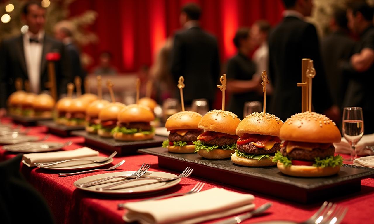 Kanrei Bitesが手配した高級ケータリングイベントの様子