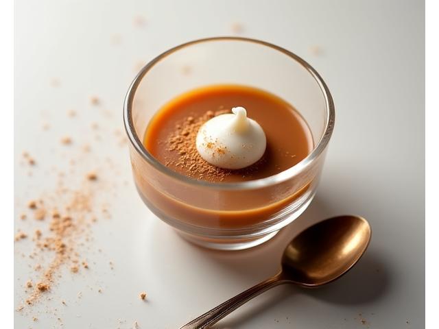 ほうじ茶プリン