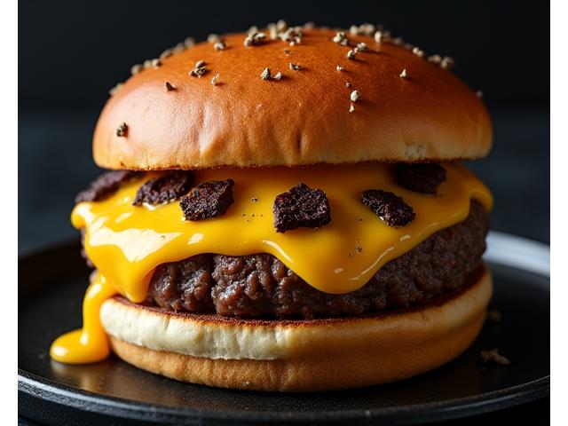 トリュフチーズバーガー