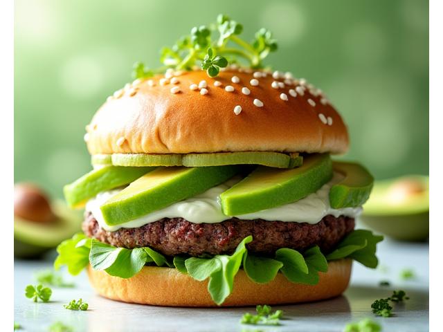 ワサビアボカドバーガー